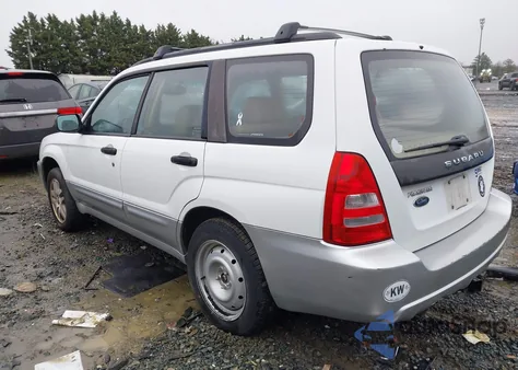 2005 Subaru Forester 2.5Xs L.l. Bean from USA, damaged, VIN JF1SG67675H714465
